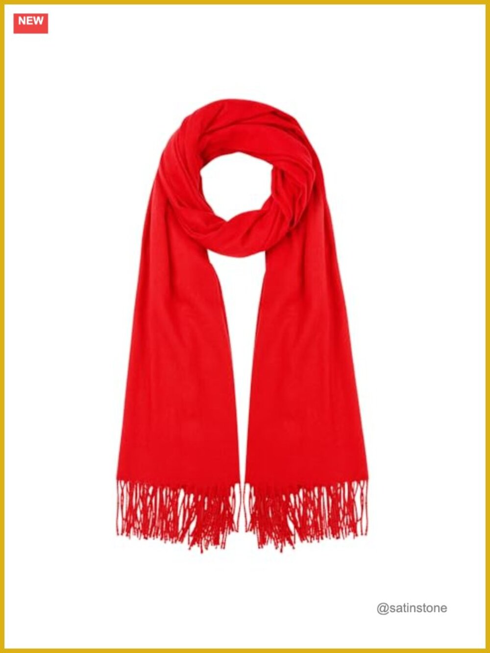 Pashmina Shawl Wrap Women Scarf Lightweight Acrylic Polyester Winter